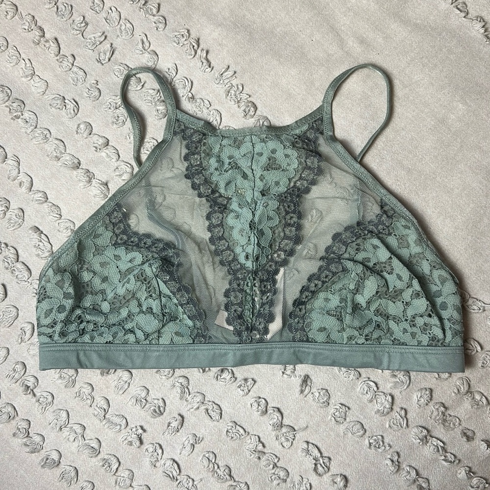 💝 Victoria’s Secret | VS | Seafoam Lace Bralette